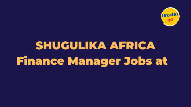 Finance Manager Jobs at Shugulika Africa Limited Latest