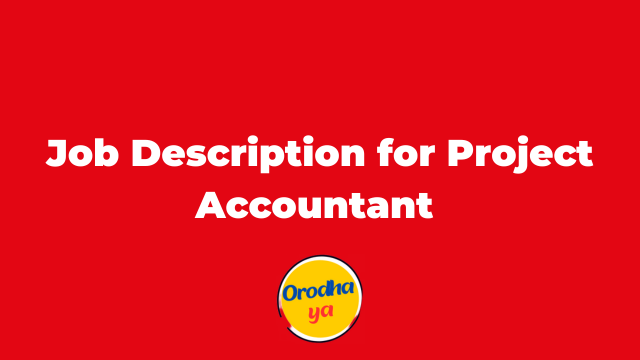 Job Description for Project Accountant