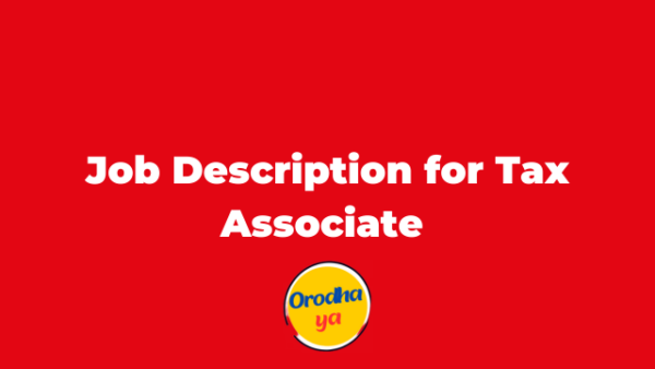 Job Description for Tax Associate