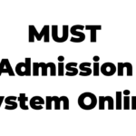 MUST Admission System Online