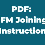 PDF: IFM Joining Instruction Latest