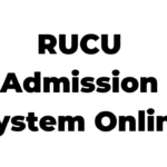 RUCU Admission System Online