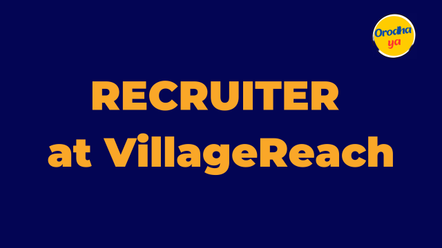 How to Apply: Recruiter at VillageReach Jobs in Tanzania Latest