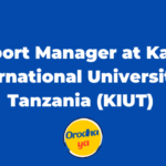 Transport Manager Jobs at Kampala International University in Tanzania (KIUT) 