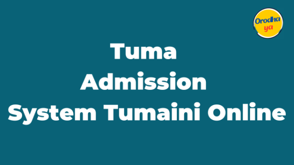 Tuma Admission System Tumaini Online