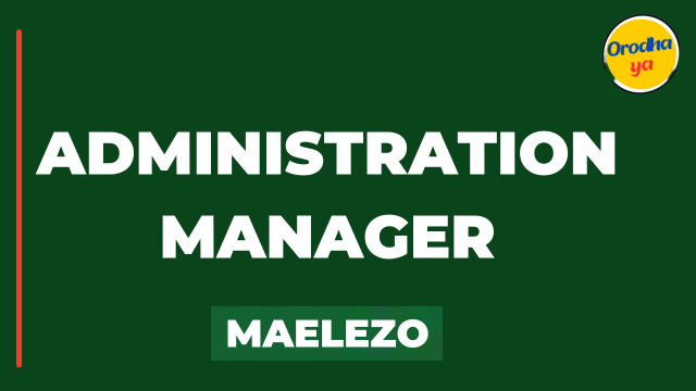 Administration Manager Jobs Description How to Apply Salary