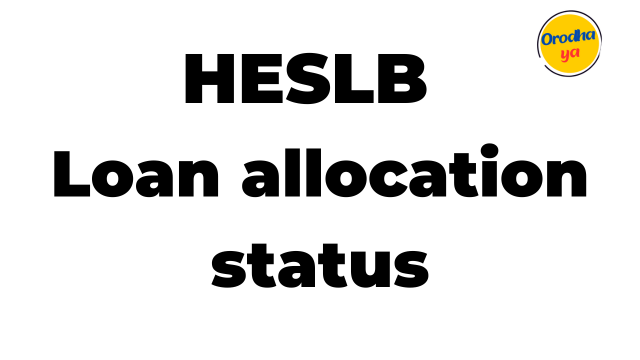 HESLB Loan allocation status 2023/2024 Notice Result Waliopata