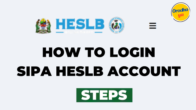 How to login SIPA HESLB Account 'Step by Step' Full Guide Here