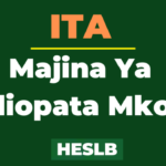 Orodha ya Majina Ya Waliopata Mkopo ITA HESLB pdf 2023 List 1+