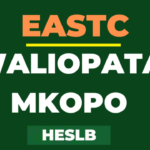 Orodha ya Waliopata Mkopo EASTC PDF LIST Download HESLB