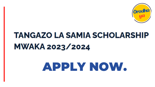 Samia Scholarship for undergraduate studies Application Apply