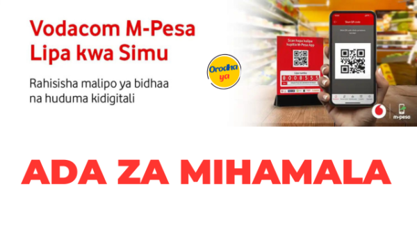 Ada za Lipa kwa Simu Merchant Tariffs (Tsh) Check Out Mihamala