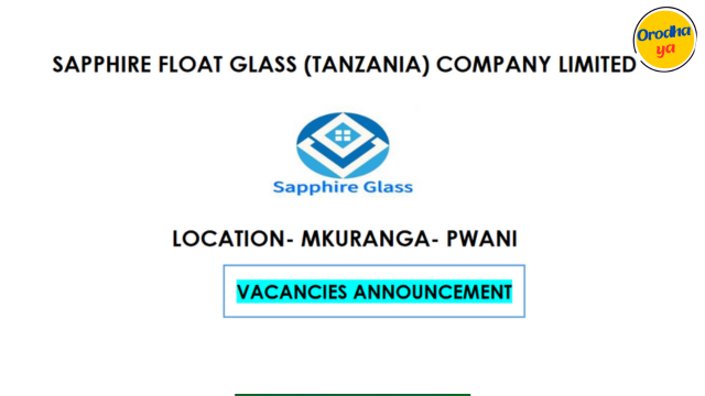Customer Service Officer Jobs at Sapphire Float Glass (Tanzania) Company Limited