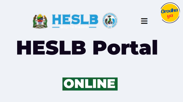 HESLB Portal Higher Education Students' Loans Board Student Online