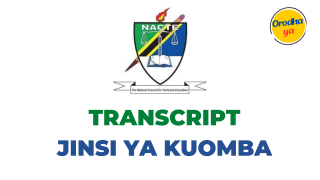 Jinsi Ya Kuomba Transcript NACTE
