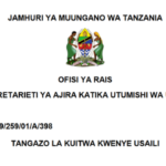 Kuitwa kwenye Usaili TANAPA Call for Interview Tanapa- PDF Check Out