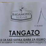 Nafasi za kazi Bagamoyo Sugar Ltd, 61 Positions Jobs Vacancies