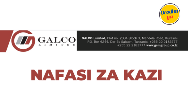 Nafasi za kazi Galco Ltd PA to the General Manager Jobs Vacancies