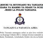 Nafasi za kazi Jeshi la Polisi Tanzania, New Jobs Vacancies 'Various Posts'