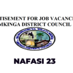 Nafasi za kazi Mkinga District Council, Shirika La THPS- 23 'Various Posts'