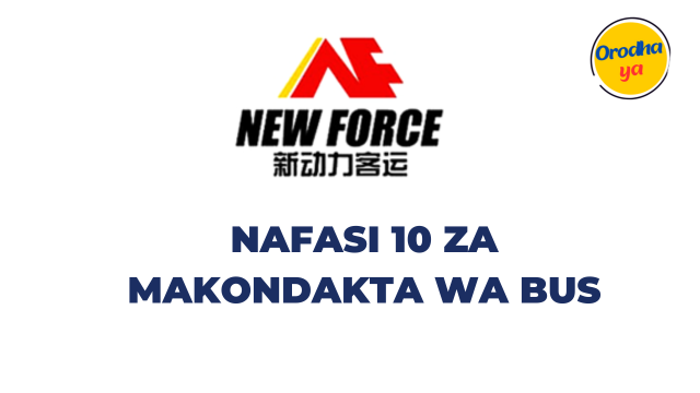New Force Enterprises, Kondakta wa Bus Jobs Vacancies '10 Position'