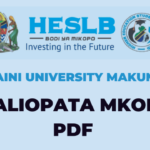 Tumaini University Makumira (TUMA), Waliopata Mkopo HESLB Check Out