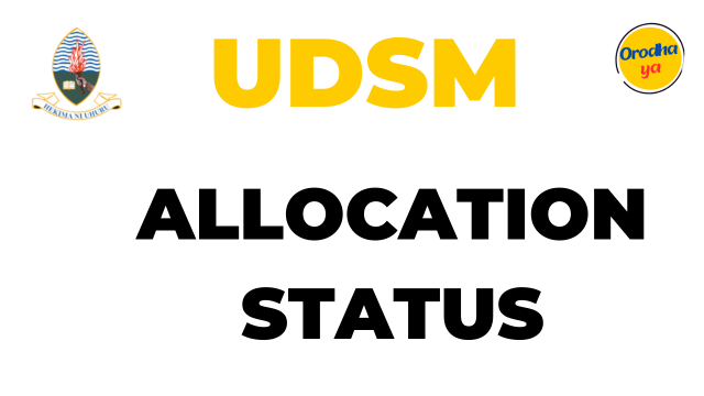 UDSM HESLB Loan Allocation Status
