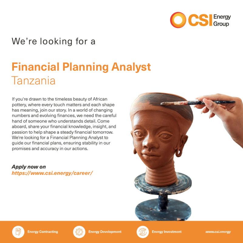 nafasi za kazi CSI Energy Tanzania Group