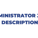 Administrator Jobs Description: Any Company, How to apply