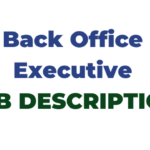 Back Office Executive Jobs Description: Any Company, How to apply
