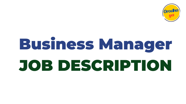 Business Manager Jobs Description: Any Company, How to apply