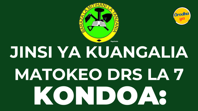 How to Check Matokeo ya Darasa la Saba 2023 kondoa