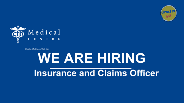 Insurance and Claims Officer Jobs at cfb Medical Centre Apply