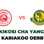  Kikosi cha Yanga  Vs Simba: kariakoo derby, (NBC Premier League) Leo November 05, 2023
