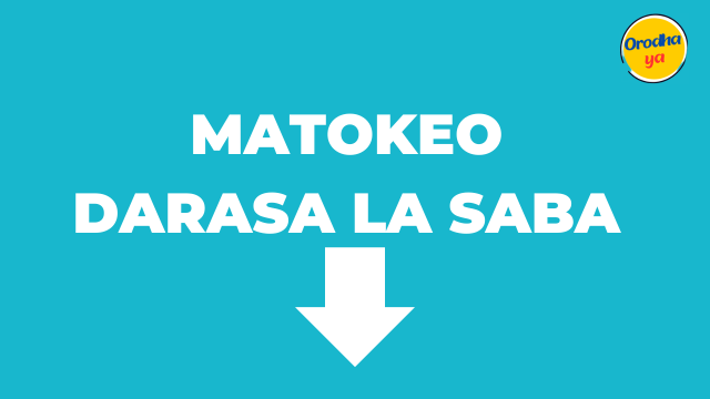 Matokeo Darasa La Saba 2023/2024
