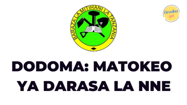 NECTA Matokeo ya Darasa la nne 2023 Dodoma 2023-24 SFNA Results Release Check Out