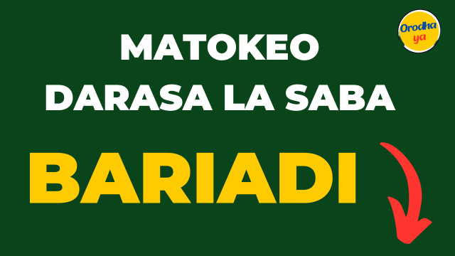 NECTA Matokeo ya Darasa la saba Bariadi, PSLE 2023-24 Results Release Out