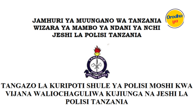 Orodha ya waliochaguliwa kujiunga na Jeshi la Polisi PDF majina '1446 Names'