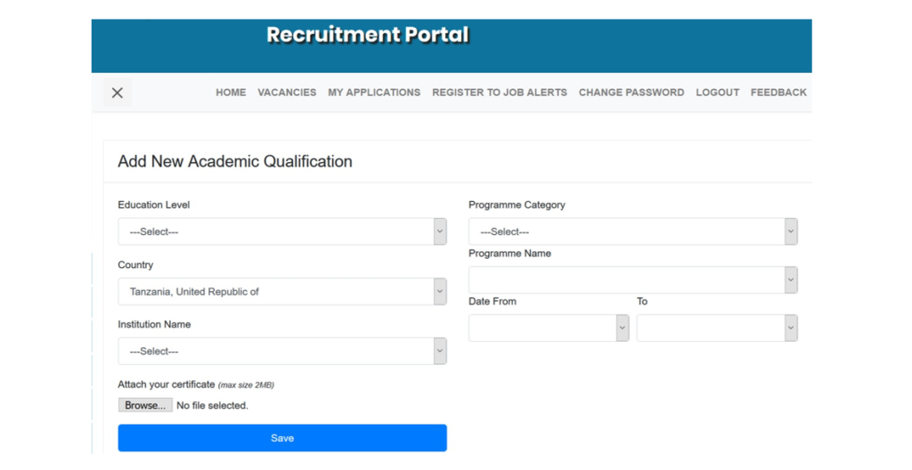 ajira portal qualification