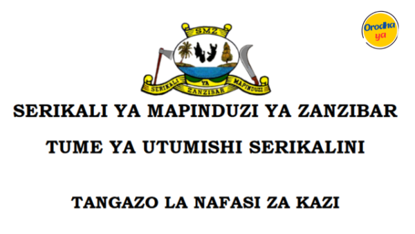 28 Various Jobs Opportunities at Ministry of Water Zanzibar