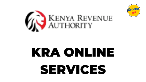 Kenya Revenue Authority (KRA), Online Services itax.kra.go.ke/KRA-Portal 'Tax Registration'