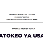 Matokeo ya usaili Institute of Accountancy Arusha (IAA) Interview Results iaa- PDF Check Out