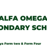 Alfa Omega Secondary School Matokeo ya NECTA S5588 Release Check Out