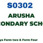 Arusha Secondary School Matokeo ya NECTA S0302 Release Check Out