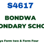 Bondwa Secondary School Matokeo ya NECTA Results S4617 Release Check Out