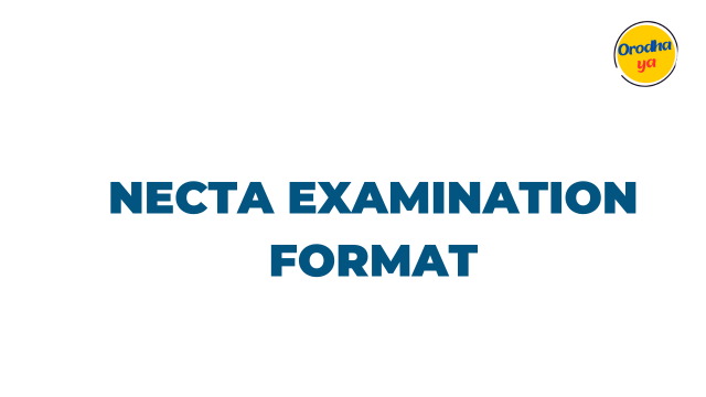 Necta Examination Format