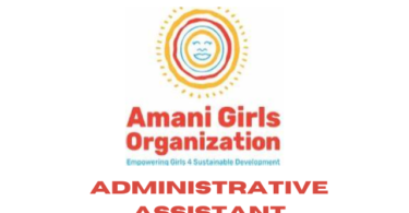 Administrative Assistant at Amani Girls Organization (AGO)