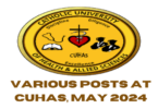 Various Posts at CUHAS, May 2024